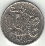 Australia 10 cents centów 1980 - 23,6 mm nr 3