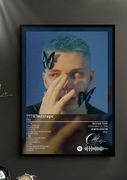 Oki 47 7747mixtape plakat album a3 w ramce obraz poster