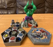 Figurki Marvel: Hulk + 13 małych figurek + 8 kostek + pudełko, + gratis!