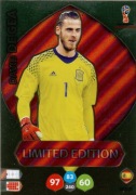 PANINI WORLD CUP RUSSIA 2018 DAVID DE GEA LIMITED EDITION