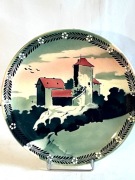PATERA OZDOBNA Z KRAJOBRAZEM.Skandynawia.24cm.