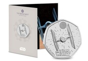 STAR WARS 50p TIE Fighter 2024 ANGLIA UNC