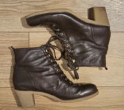 Flip Flop - Botki ze skóry naturalnej 42 (27,5 cm)