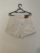 Spodenki damskie Levis S/26 białe