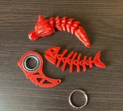 KEYRAMBIT galaxy red breloczki HIT TIK TOKA combo