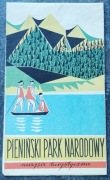 pieniński park narodowy mapa turystyczna 1968