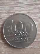 Moneta 100 złotych 1990 rok