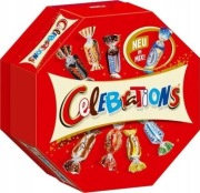 Cukierki Celebrations Mix Twix Mars Bounty 269g