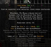 Project Diablo 2 Sezon 13 Runa Vex