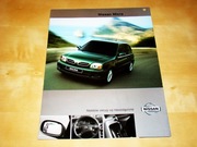 Prospekt Nissan Micra 2001 j.polski! uszkodzony