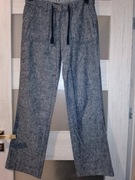 Spodnie TU, rozm. 8, S, 36, 55% len, melanż