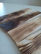 Rustykalna deska drewniana 40x8 cm –  postarzane drewno na ścianę / DIY