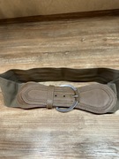 Pasek damski skóra- guma