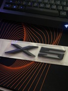 Emblemat oznaczenie znaczek czarny black bmw x5 e70 F15 tył klapa klapy