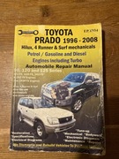Instrukcja manual serwisowy toyota prado 1996-2008 model 90, 120, 125 