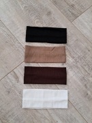 Opaski dziewczęce/ damskie - zestaw 4 szt. - rozmiar uniwersalny