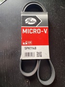 Pasek Klinowy Wielorowkowy Gates 5PK1148 Micro-V