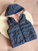 Bezrękawnik dla dziewczynki dwustronny 98 rozmiar