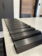 Uchwyt meblowy BENCH 160 mm, czarny mat