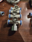 Trójnik przejściowy Geberit Mapress Edelstahl GW 18x1/2''x18