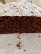 Czekoladowe, domowe ciasto bez dodatków - do pracy, na budowę, do kawki