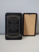 Personalizowane pudełko na pieniądze na urodziny/ prezent/ grawer