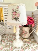 Lampa stołowa vintage shabby 