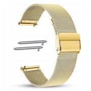 Złoty pasek do najtańszego chińskiego smartwatch 20mm