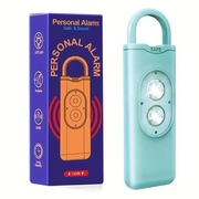 ALARM SOS osobisty brelok z latarką głośny dla dzieci kobiet i seniorów