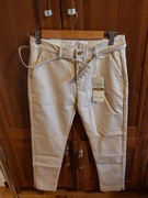 Spodnie M.Sara beżowe eleganckie NOWE 29 M