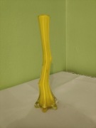 Wazon żółty "gałązka"