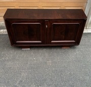 Komoda/Szafka RTV Orzech 140 ART-DECO Zgrabna Stara Antyk Po Renowacji