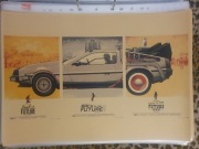 Plakat Back to the Future Powrót do przyszłości A3 30x42 Idealny na Prezent