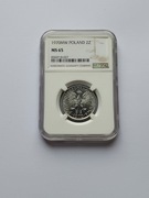2 złote  JAGODY 1970    NGC  MS 65  !!!
