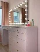 Lustro dla Makijażystki Hollywood 4 ze ściemniaczem dotykowym