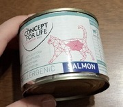 Karma dla kota CONCEPT FOR LIFE, smak łososia