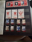 Znaczki solidarność, katyn i inne