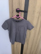 T-shirt chłopięcy grafitowy George 110/116