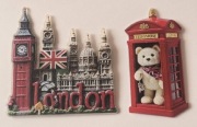 Magnes na lodówkę akrylowy London Londyn England Anglia Wielka Brytania(44)