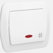 Simon Akord, Łącznik krzyżowy z podświetl., 10AX, BIAŁY KOD AW7L/11