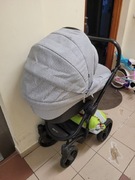 Wózek Bebetto Tito 2w1 pompowane koła