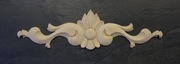 Aplikacja meblowa ręcznie rzeźbiona ORNAMENT drewniany