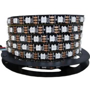 Taśma LED MWLED WS2812B RGB czarna