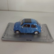 Metalowy model FIAT 500 Kultowe Auta PRL-u 1:43