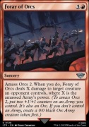 Foray of Orcs U 128 MTG LoTR