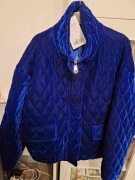 Kurtka marka Wiya, bomberka kolor szafir