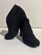 Buty damskie obcas United Nude Black Rib Elastic