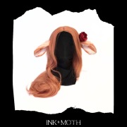 Idealne na Halloween/cosplay/przebranie ręcznie robione uszy na opasce