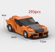 Klocki na wzór LEGO Toyota Supra Autko Samochodzik Prezent Hit Wyścig