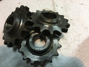 2szt./ koło Z-15 napęd przystawki, kombajn Anna